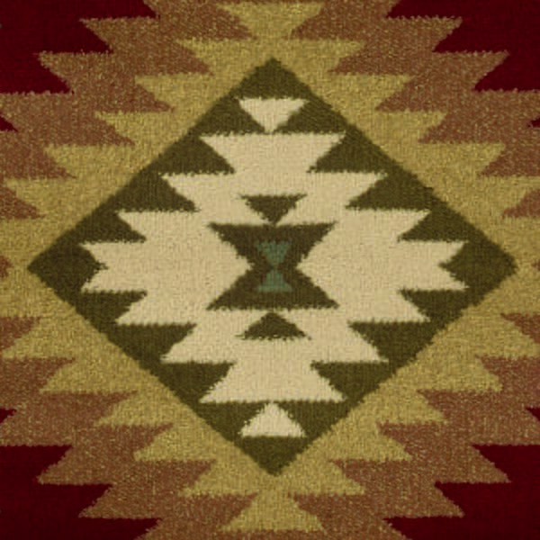 Oriental Weavers Sphinx Hudson 087j1 Green / Red Rugs.