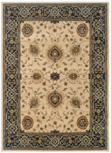 Oriental Weavers Sphinx Hudson 1338c Beige / Black Rugs.