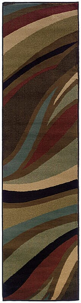 Oriental Weavers Sphinx Hudson 2666F Brown / Brown Rugs.