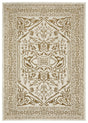 Oriental Weavers Sphinx Intrigue Int03 Ivory/ Gold Rug.