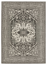 Oriental Weavers Sphinx Intrigue Int04 Grey/ Ivory Rug.