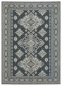 Oriental Weavers Sphinx Intrigue Int05 Blue/ Beige Rug.