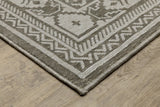 Oriental Weavers Sphinx Intrigue Int06 Grey/ Grey Rug.
