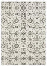 Oriental Weavers Sphinx Intrigue Int08 Ivory/ Grey Rug.