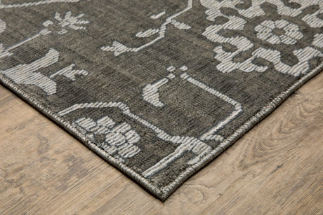 Oriental Weavers Sphinx Intrigue Int09 Grey/ Beige Rug.