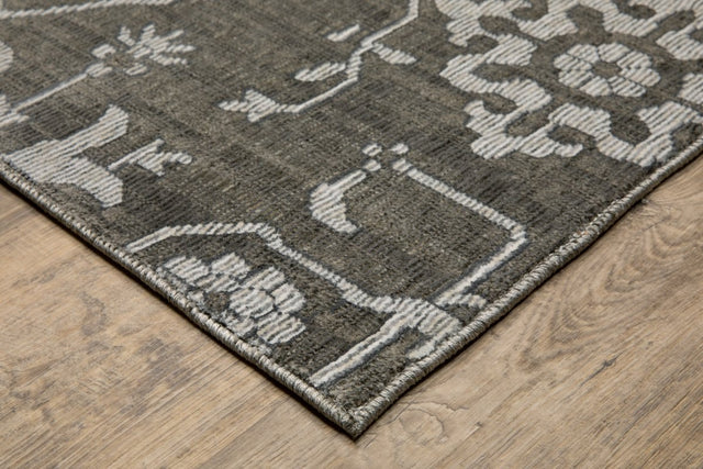 Oriental Weavers Sphinx Intrigue Int09 Grey/ Beige Rug.