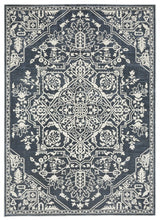 Oriental Weavers Sphinx Intrigue Int10 Blue/ Ivory Rug.