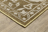 Oriental Weavers Sphinx Intrigue Int11 Gold/ Beige Rug.