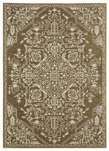 Oriental Weavers Sphinx Intrigue Int11 Gold/ Beige Rug.