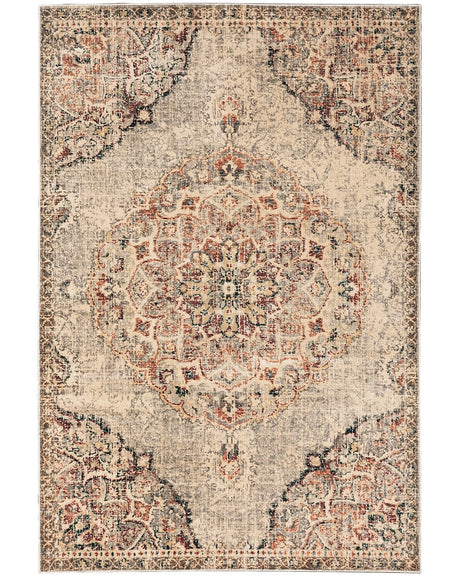 Oriental Weavers Sphinx Juliette 2803H Grey / Rust Rugs.