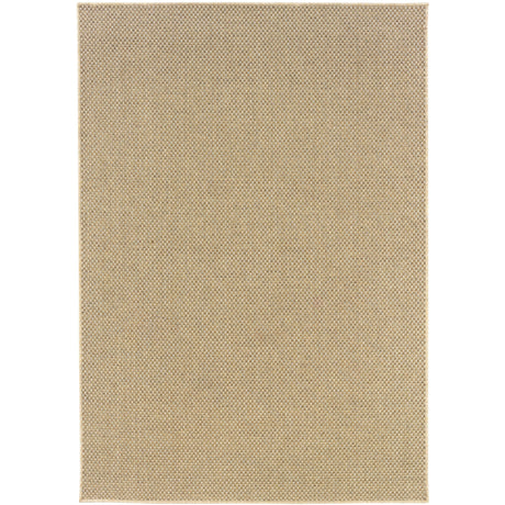 Oriental Weavers Sphinx KARAVIA 2160X Sand Solid Rugs