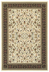 Oriental Weavers Sphinx Kashan 108X1 Ivory / Black Rugs.