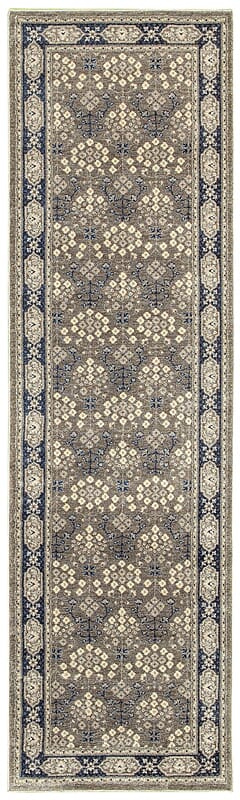 Oriental Weavers Sphinx Kashan 119U1 Navy / Ivory Rugs.