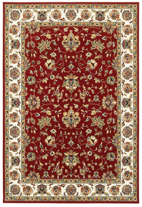 Oriental Weavers Sphinx Kashan 4929R Red / Ivory Rugs.