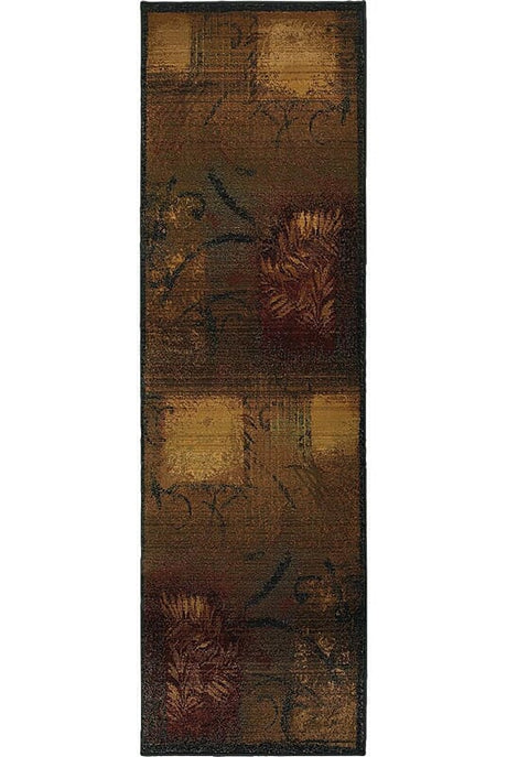 Oriental Weavers Sphinx Kharma Ii 1163b Brown / Gold Rugs.