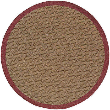 Oriental Weavers Sphinx Lanai 525o8 Beige / Red Rugs.