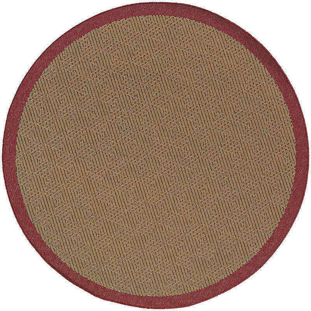 Oriental Weavers Sphinx Lanai 525o8 Beige / Red Rugs.