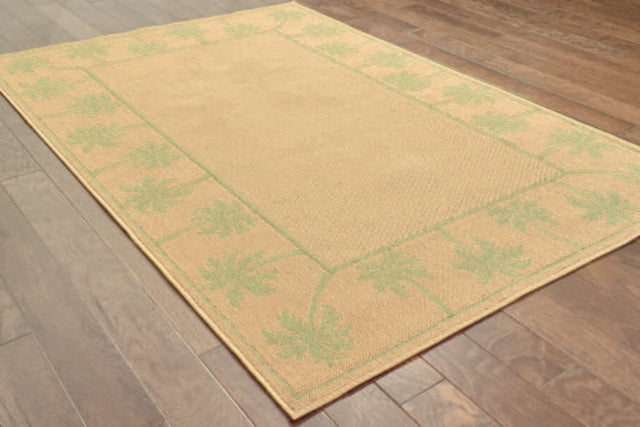 Oriental Weavers Sphinx Lanai 606g6 Beige / Green Rugs.