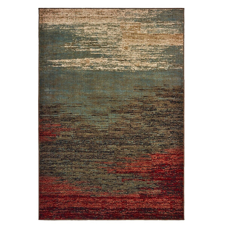 Oriental Weavers Sphinx Laurel 3504H Brown / Blue Rugs.