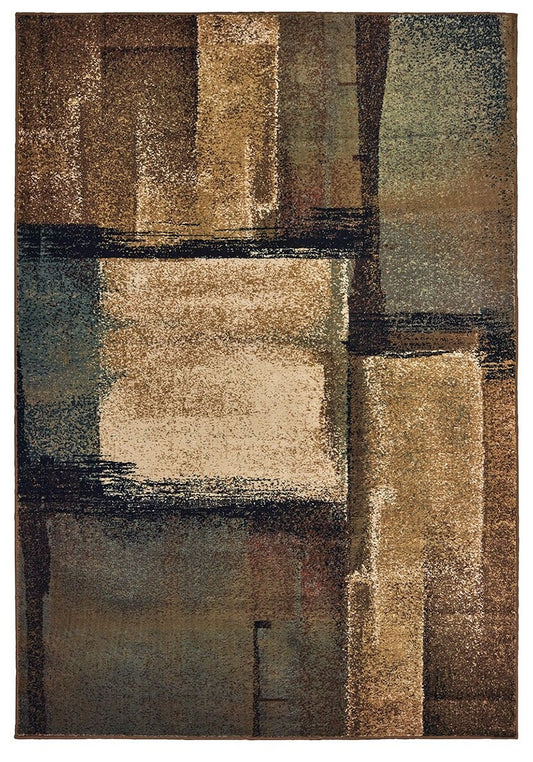 Oriental Weavers Sphinx Laurel 6241A Brown / Blue Rugs - Oriental Weavers Sphinx - l6241a100152in