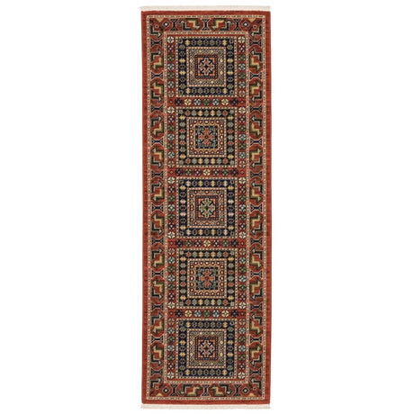 Oriental Weavers Sphinx Lilihan 002C6 Red/ Multi Rugs.