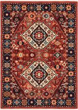 Oriental Weavers Sphinx Lilihan 2061V Red/ Blue Rugs.