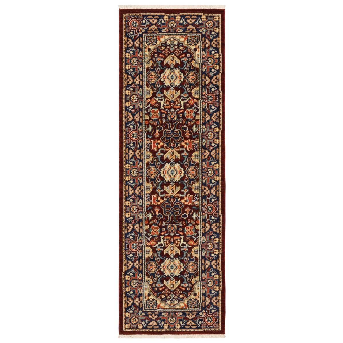 Oriental Weavers Sphinx Lilihan 2062R Red/ Blue Rugs.