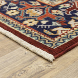 Oriental Weavers Sphinx Lilihan 2062R Red/ Blue Rugs.