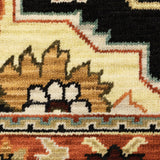 Oriental Weavers Sphinx Lilihan 4929A Black/ Red Rugs.