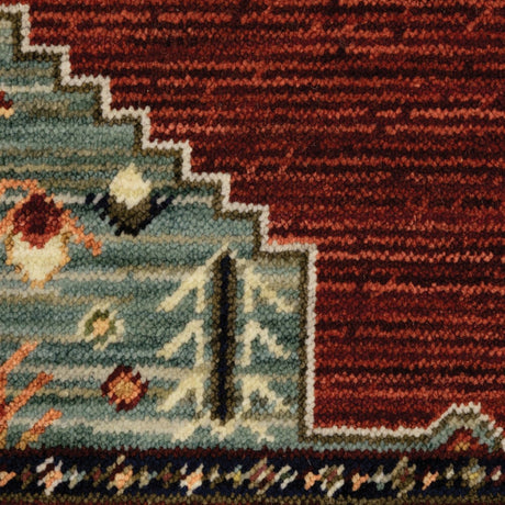 Oriental Weavers Sphinx Lilihan 5503M Red/ Blue Rugs.