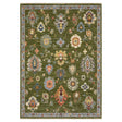 Oriental Weavers Sphinx LUCCA 2863E Green Floral Rugs