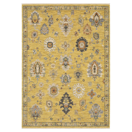 Oriental Weavers Sphinx LUCCA 2863G Yellow Floral Rugs