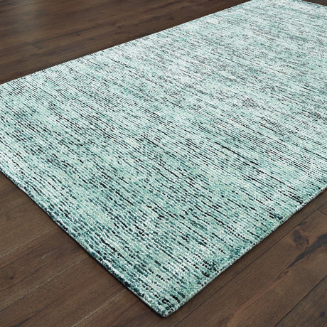 Oriental Weavers Sphinx Lucent 45901 Blue/ Teal Rug.