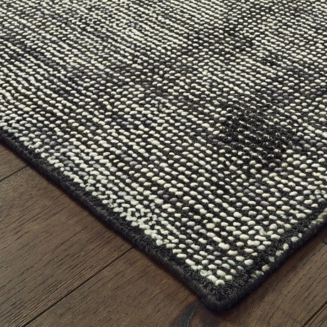 Oriental Weavers Sphinx Lucent 45904 Charcoal/ Black Rug.