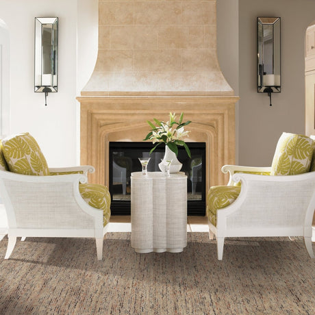 Oriental Weavers Sphinx Lucent 45907 Taupe/ Pink Rug.