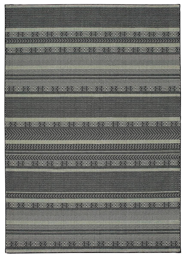 Oriental Weavers Sphinx Luna 1802K Black / Ivory Rugs.