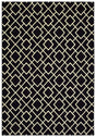 Oriental Weavers Sphinx Luna 8123B Black / Ivory Rugs.