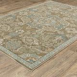 Oriental Weavers Sphinx Maeve MAE13 Blue Rugs - angle detail