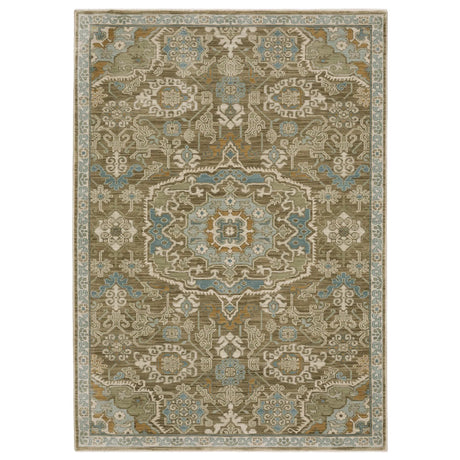 Oriental Weavers Sphinx Maeve MAE13 Blue Rugs - main flat