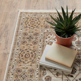 Oriental Weavers Sphinx Maharaja 001J1 Ivory/ Gold Rugs.