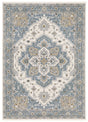 Oriental Weavers Sphinx Maharaja 051F1 Blue/ Ivory Rug.