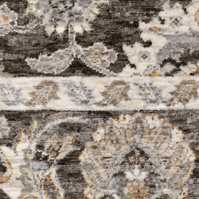 Oriental Weavers Sphinx Maharaja 070N1 Charcoal/ Ivory Rugs.