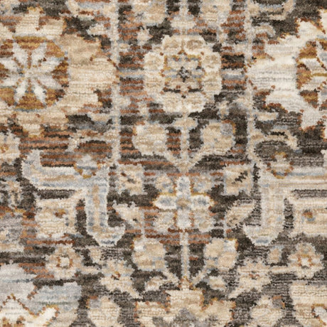 Oriental Weavers Sphinx Maharaja 071N1 Charcoal/ Ivory Rugs.