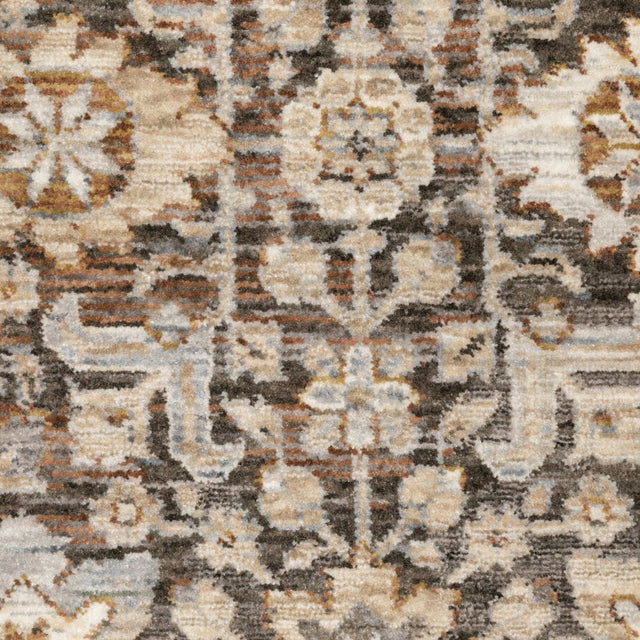 Oriental Weavers Sphinx Maharaja 071N1 Charcoal/ Ivory Rugs.