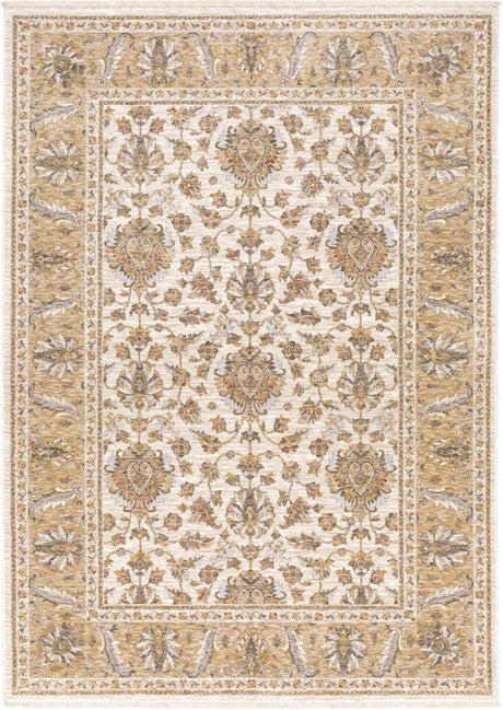 Oriental Weavers Sphinx Maharaja 5091W Ivory/ Gold Rugs.