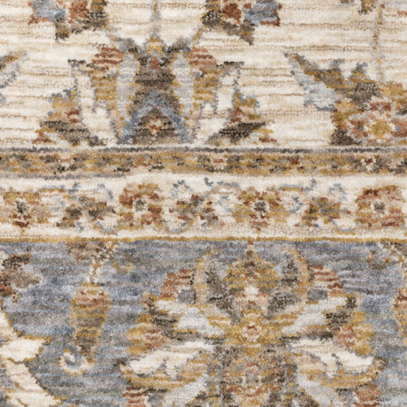 Oriental Weavers Sphinx Maharaja 5091Z Ivory/ Blue Rugs.
