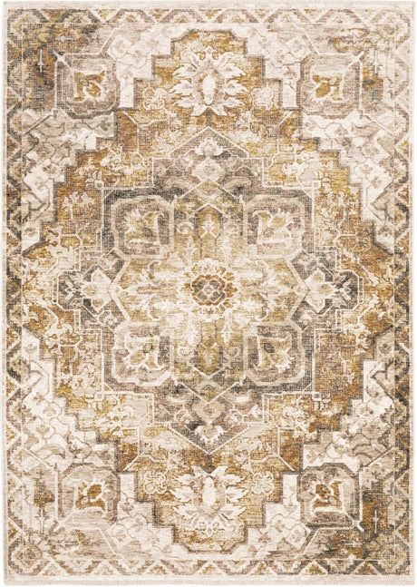 Oriental Weavers Sphinx Maharaja 661C1 Gold/ Brown Rugs.