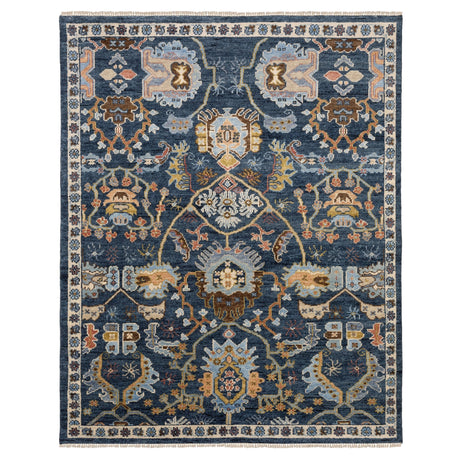 Oriental Weavers Sphinx MAJORCA MAJ02 Blue Floral Rugs