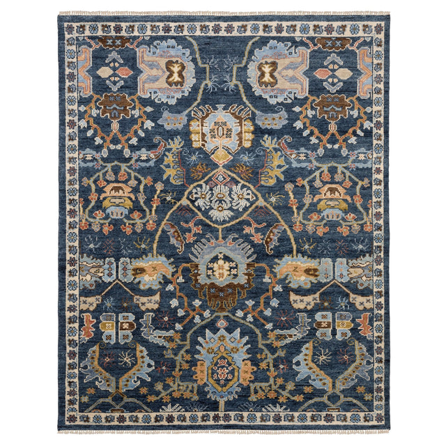 Oriental Weavers Sphinx MAJORCA MAJ02 Blue Floral Rugs