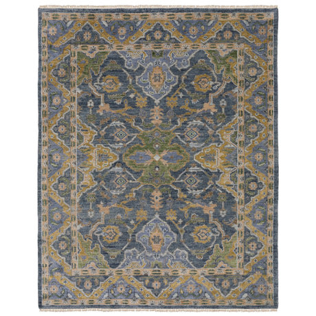 Oriental Weavers Sphinx MAJORCA MAJ03 Blue Floral Rugs